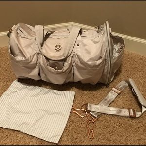 Lululemon Legendary Duffel Bold Blossom Embossed